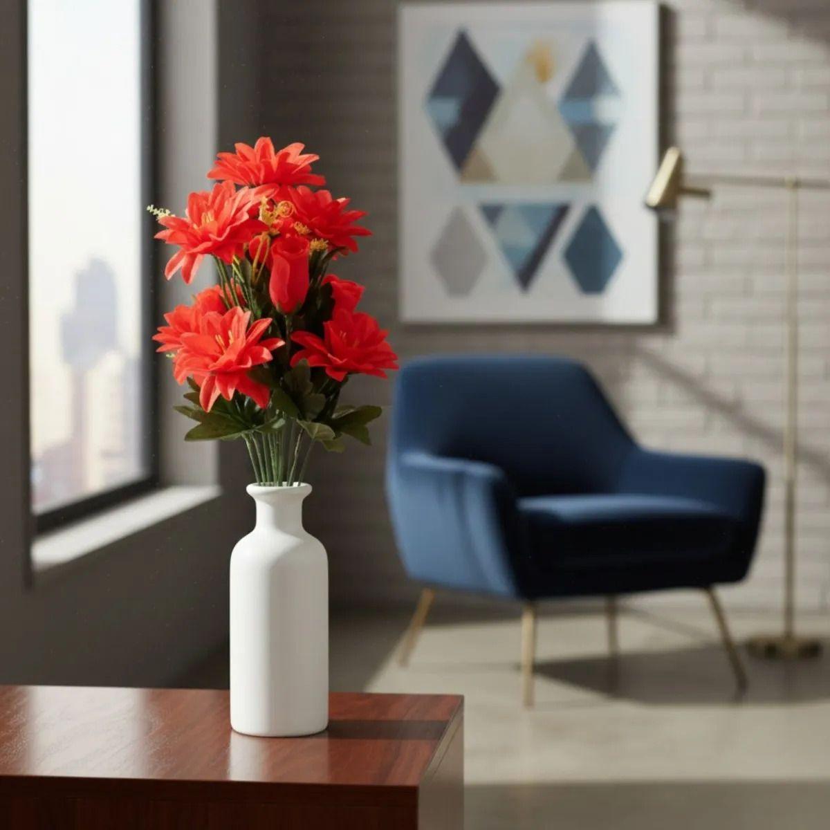 Ramo Floral Decorativo Artificial Ornamental Frescura Jhn-9