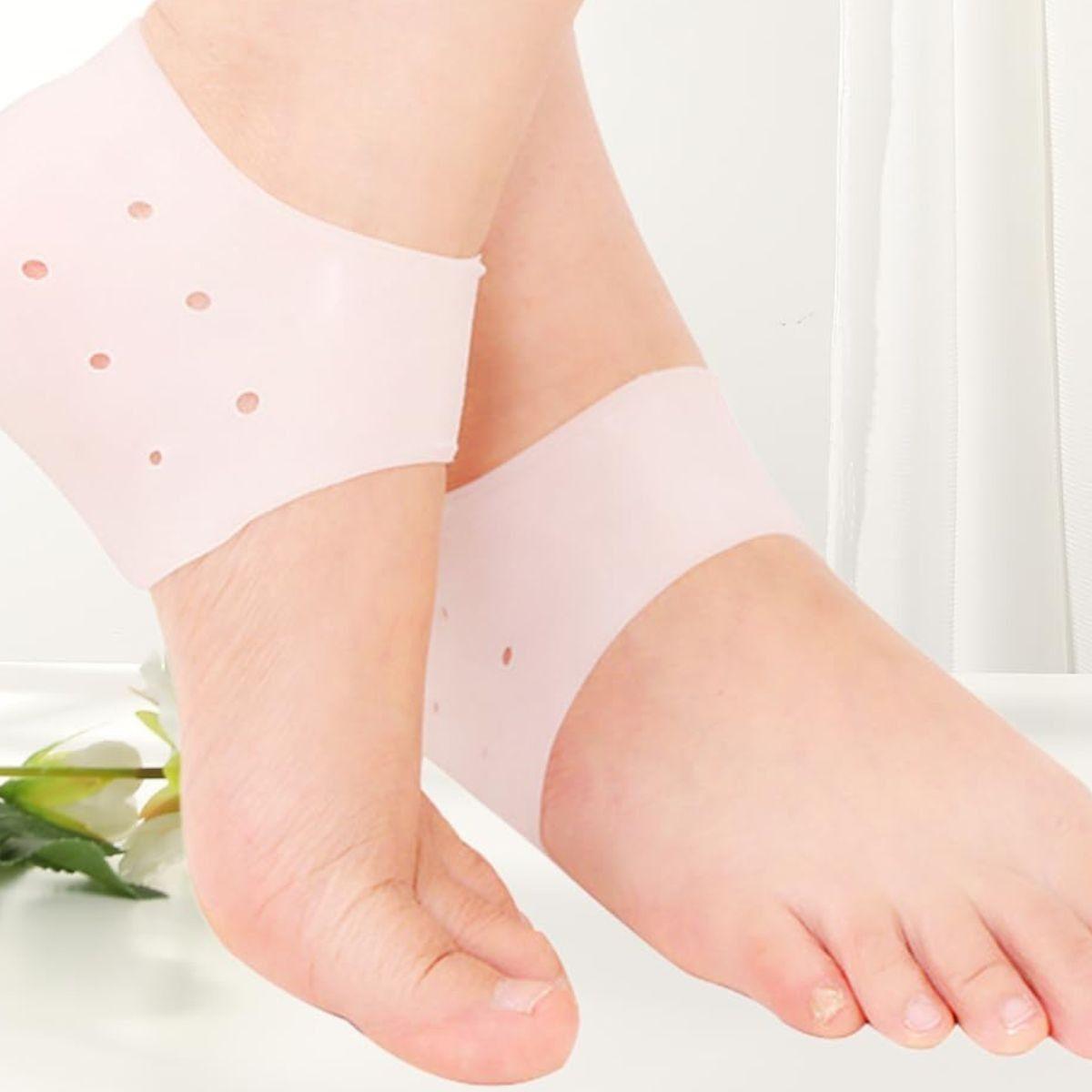 SET 8 PLANTILLAS DE GEL TALONERA REUTILIZABLE AJUSTABLE LAU-1