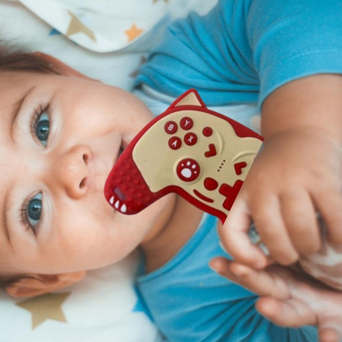 SET 5 MORDEDORES RASCA ENCIAS SUAVE DENTICION BEBE LAU-2