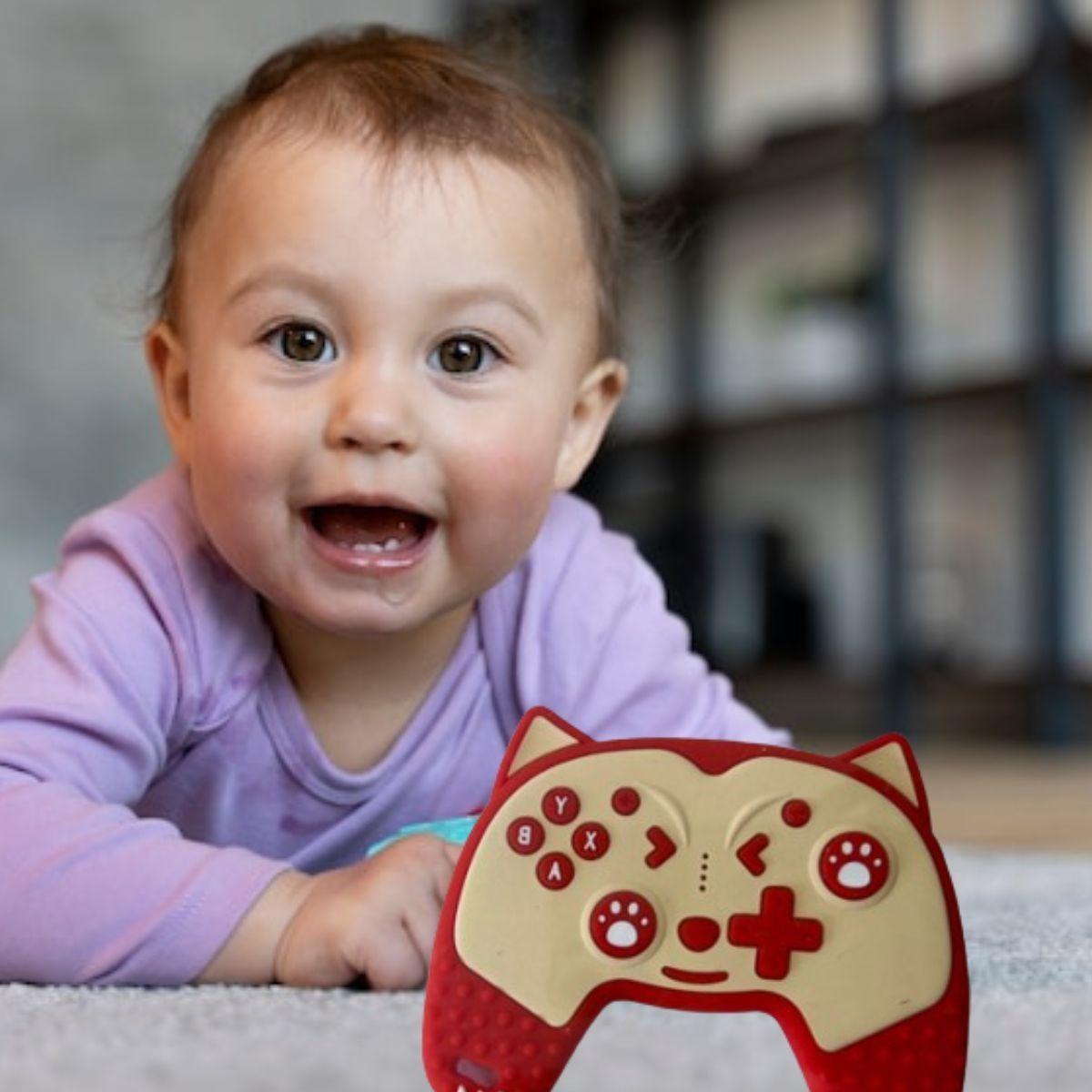 SET 5 MORDEDORES RASCA ENCIAS SUAVE DENTICION BEBE LAU-7