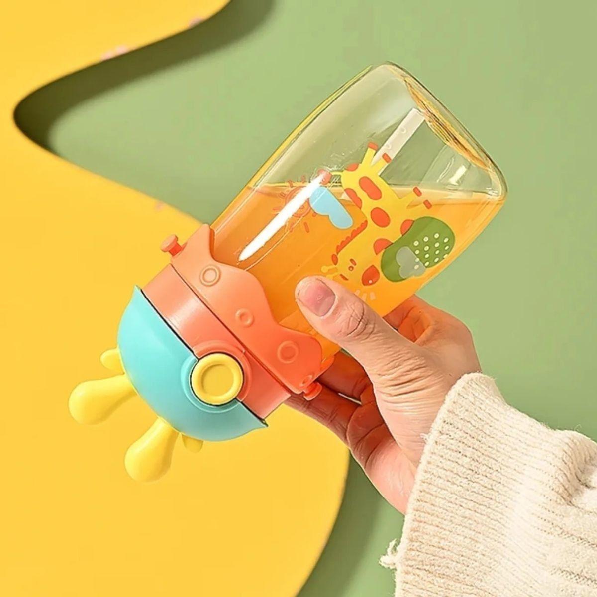 SET 2 BOTELLAS DE AGUA DEPORTE DIBUJOS ANIMADOS NIÑOS LAU-1