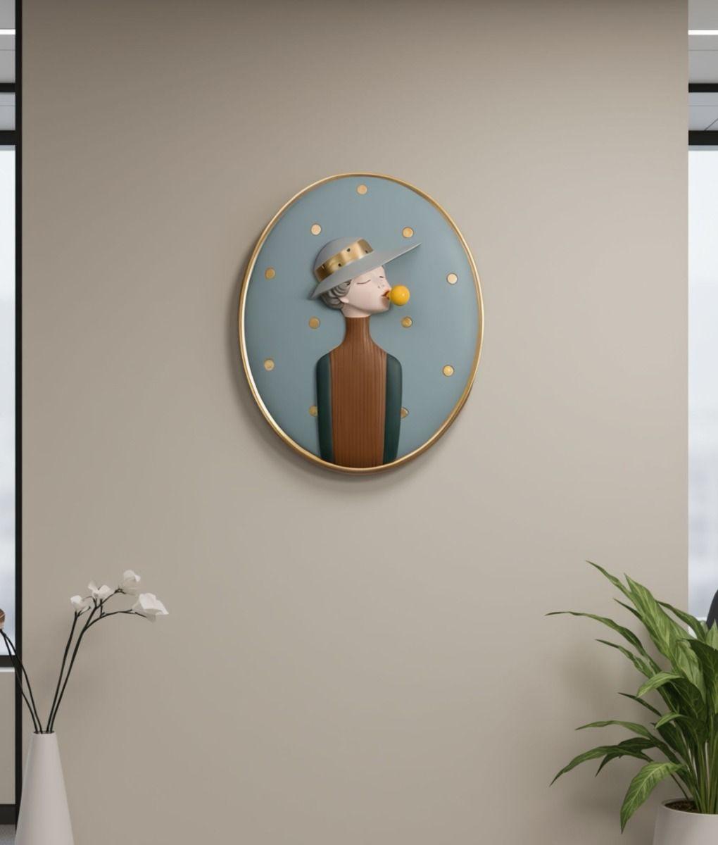 Adorno Pared Cuadro Colgante Decorativo Burbujas Jhn-7