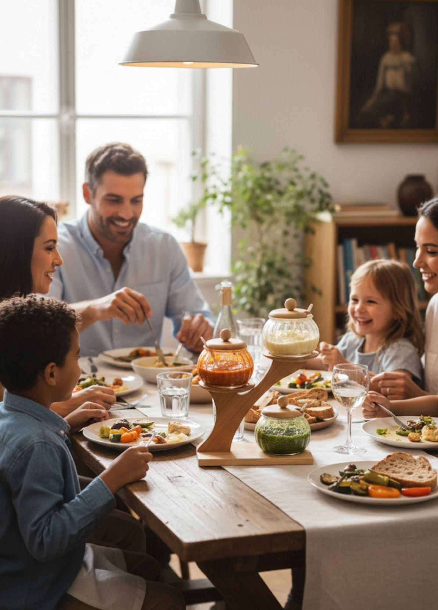 Juego Frasco Contenedor Escalonado Organizador Soporte Jhn-3