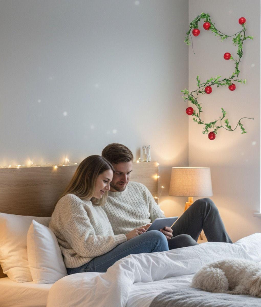 Set 3 Flores Artificiales Guirnalda Enredadera Frutal Jhn-5