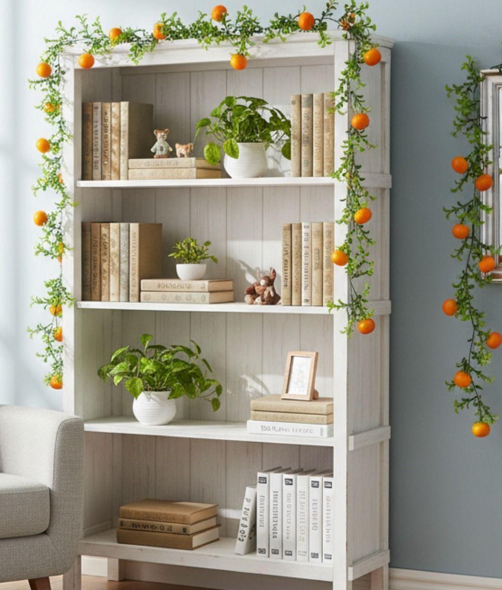 Set 3 Flores Artificiales Guirnalda Enredadera Frutal Jhn-8