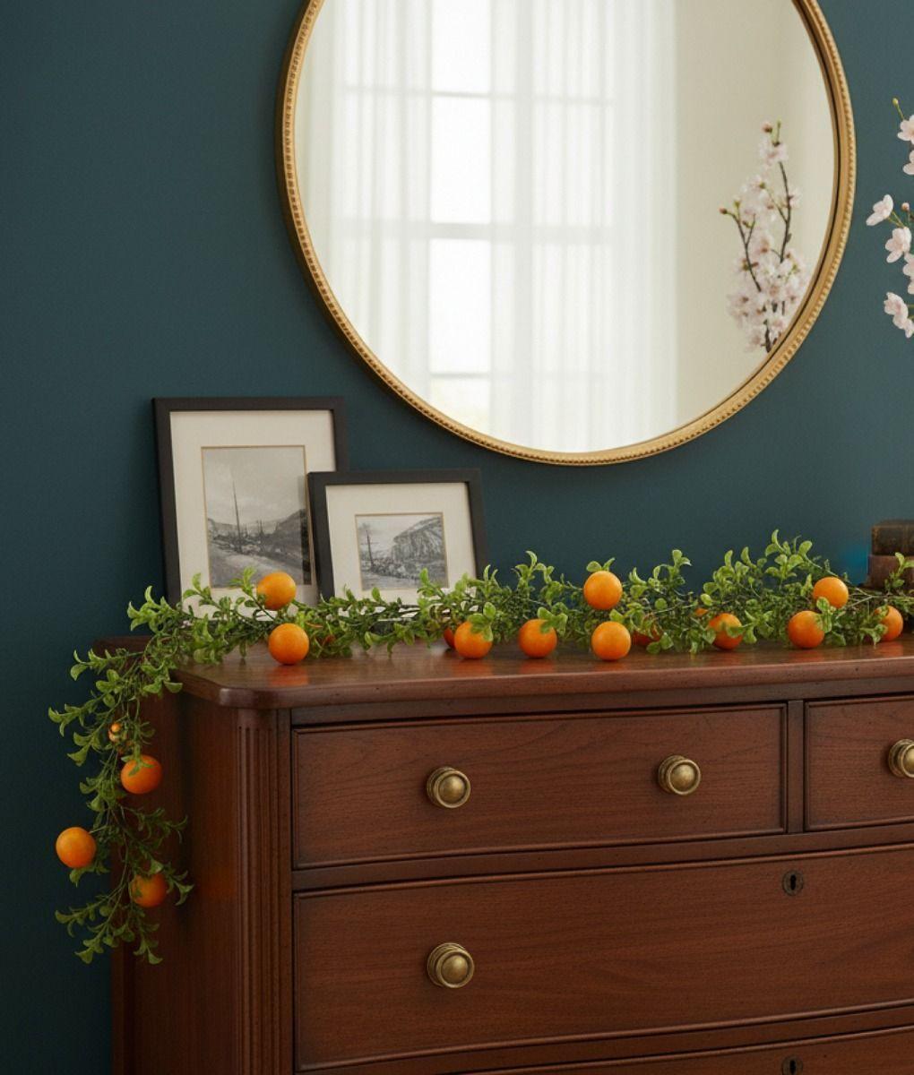 Set 3 Flores Artificiales Guirnalda Enredadera Frutal Jhn-9