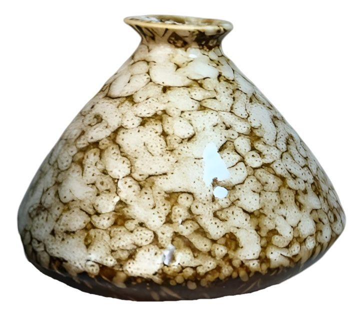 Set 3 Florero Mini Jarrón Cerámica Floral Decorativo Jhn-1