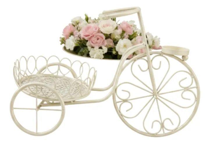 Porta Maceta Decorativo Bicicleta Adorno Estilo Clásico Jhn-2