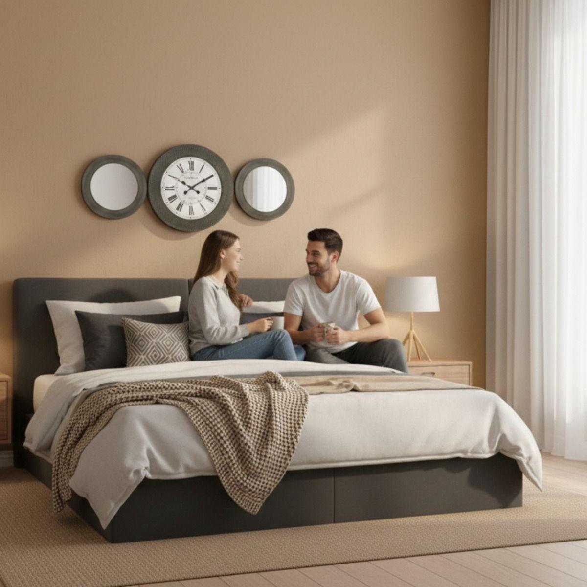 Reloj Decorativo Pared Conjunto Decoración Mural 3 Pza Jhn-3