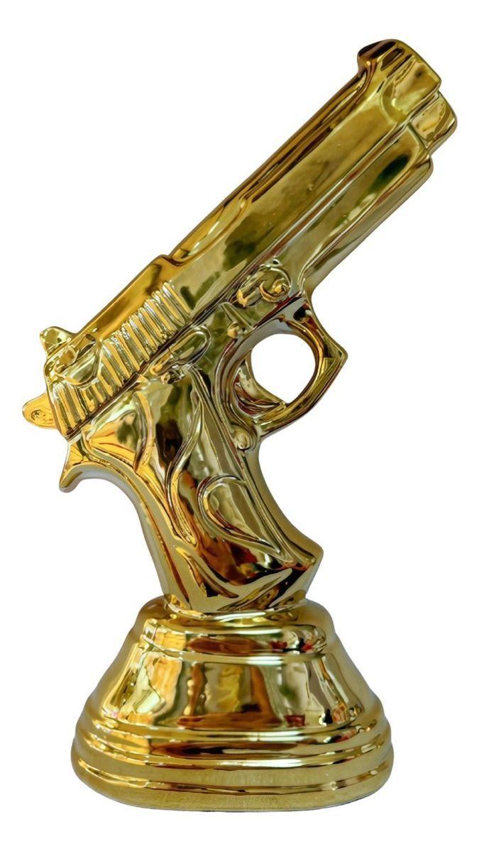 Figura Decorativa Estatua Pistola Adorno Arte Hogar Jhn-1
