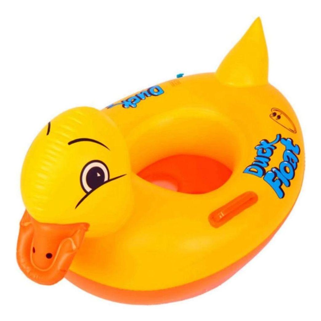 SET 3 FLOTADOR INFLABLE FORMA DE PATO PARA BEBE LAU-0