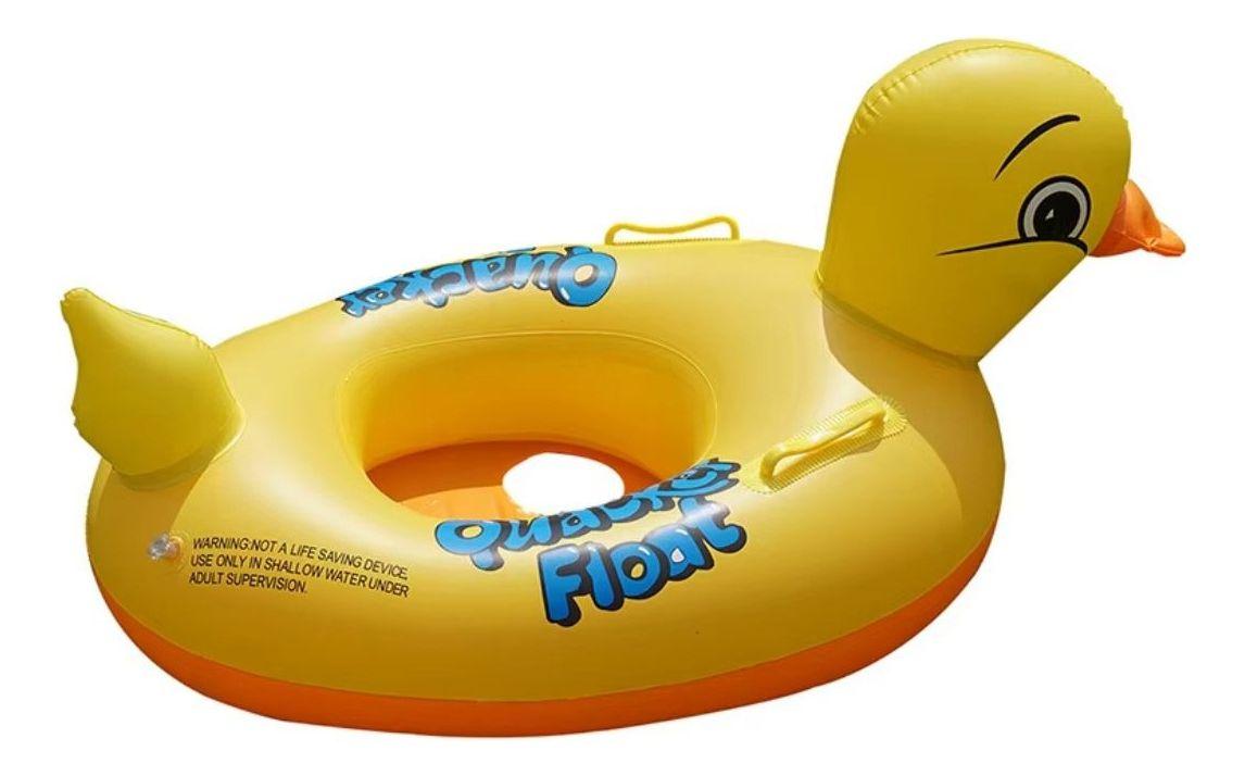 SET 3 FLOTADOR INFLABLE FORMA DE PATO PARA BEBE LAU-8