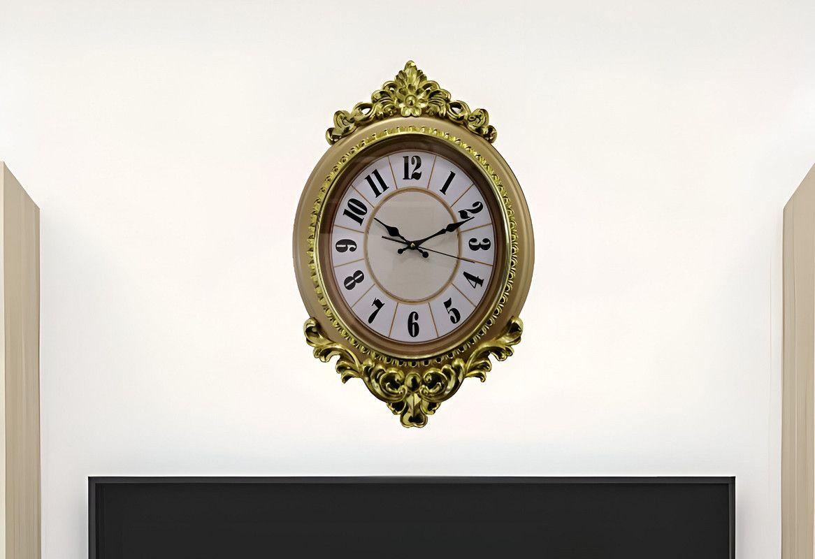 Reloj Pared Decoratiivo Antiguo Metal Elegante Sala Lau-4