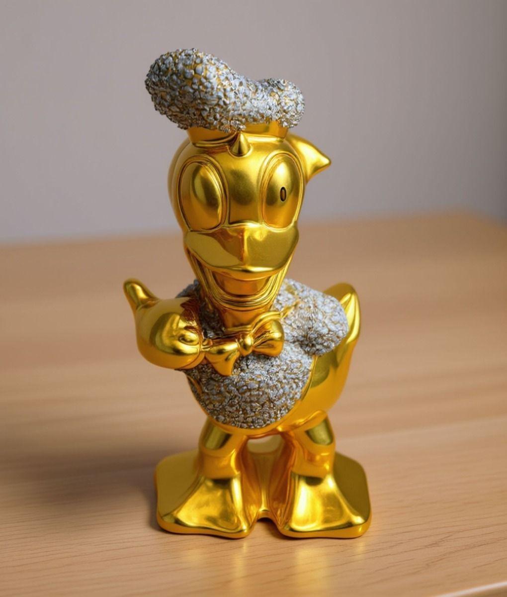 Figura Decorativa Pato Donald Estatua Adorno Hogar Mesa Jhn-6