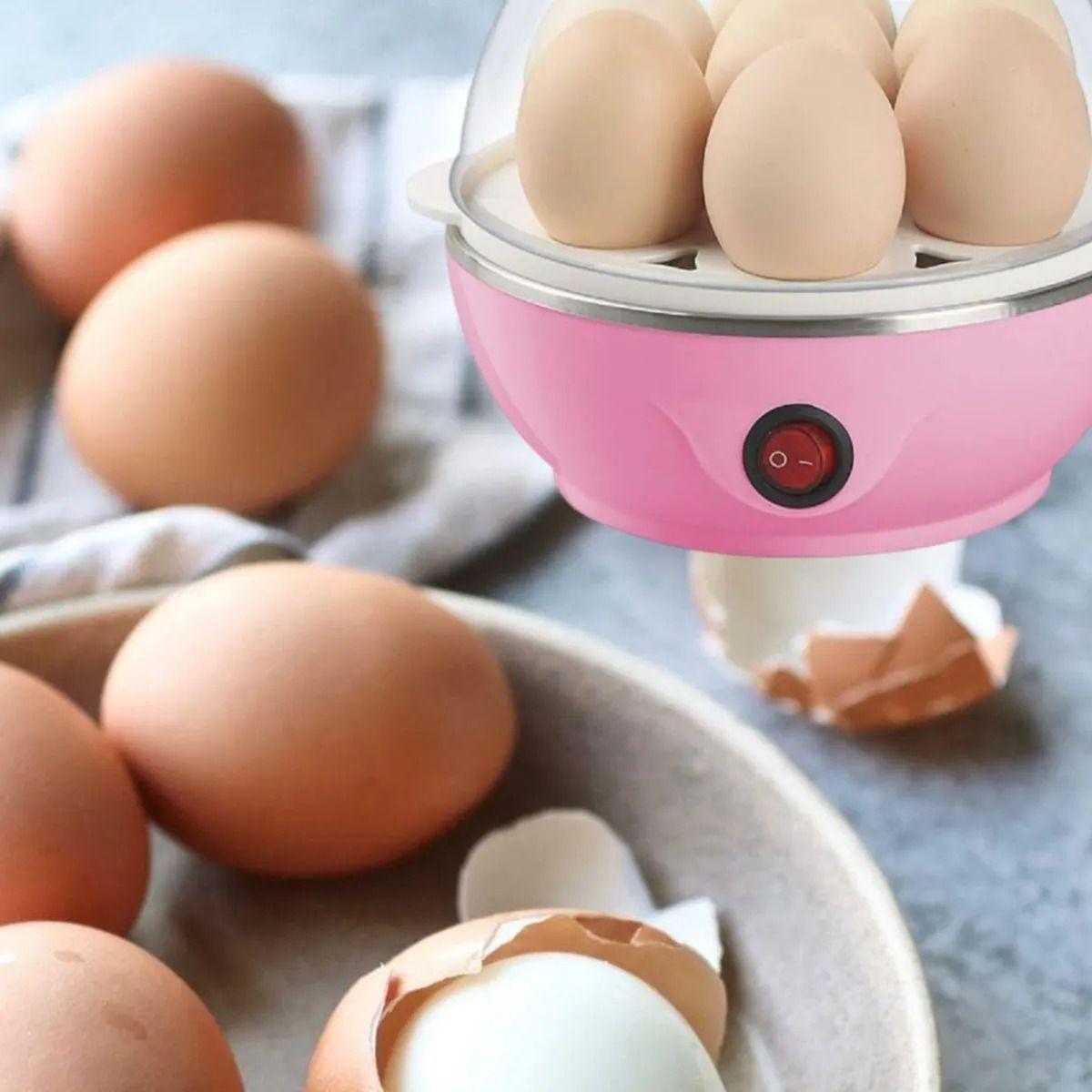 Set 2 Hervidores Huevos Duros Tibios Apagado Automático ALJ-4