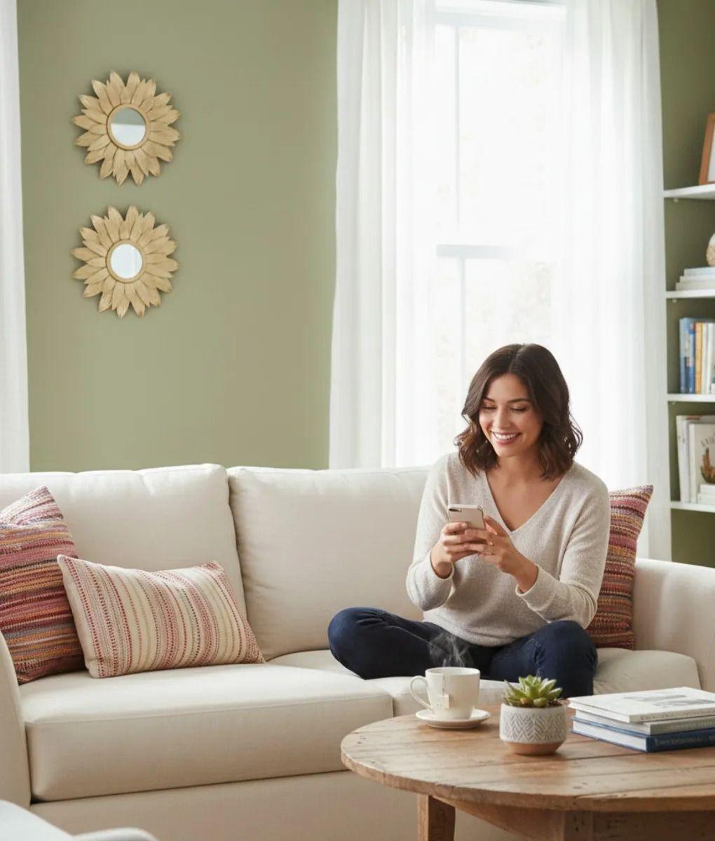 Set 3 Espejo Decorativo Pared Estilo Girasol Vintage Jhn-3