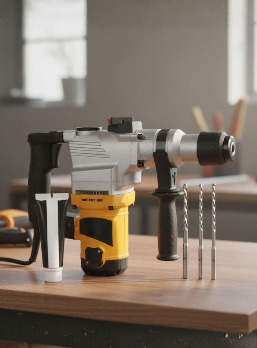 Martillo Demoledor Rotativo Profesional Obra Hogar Jhn-6