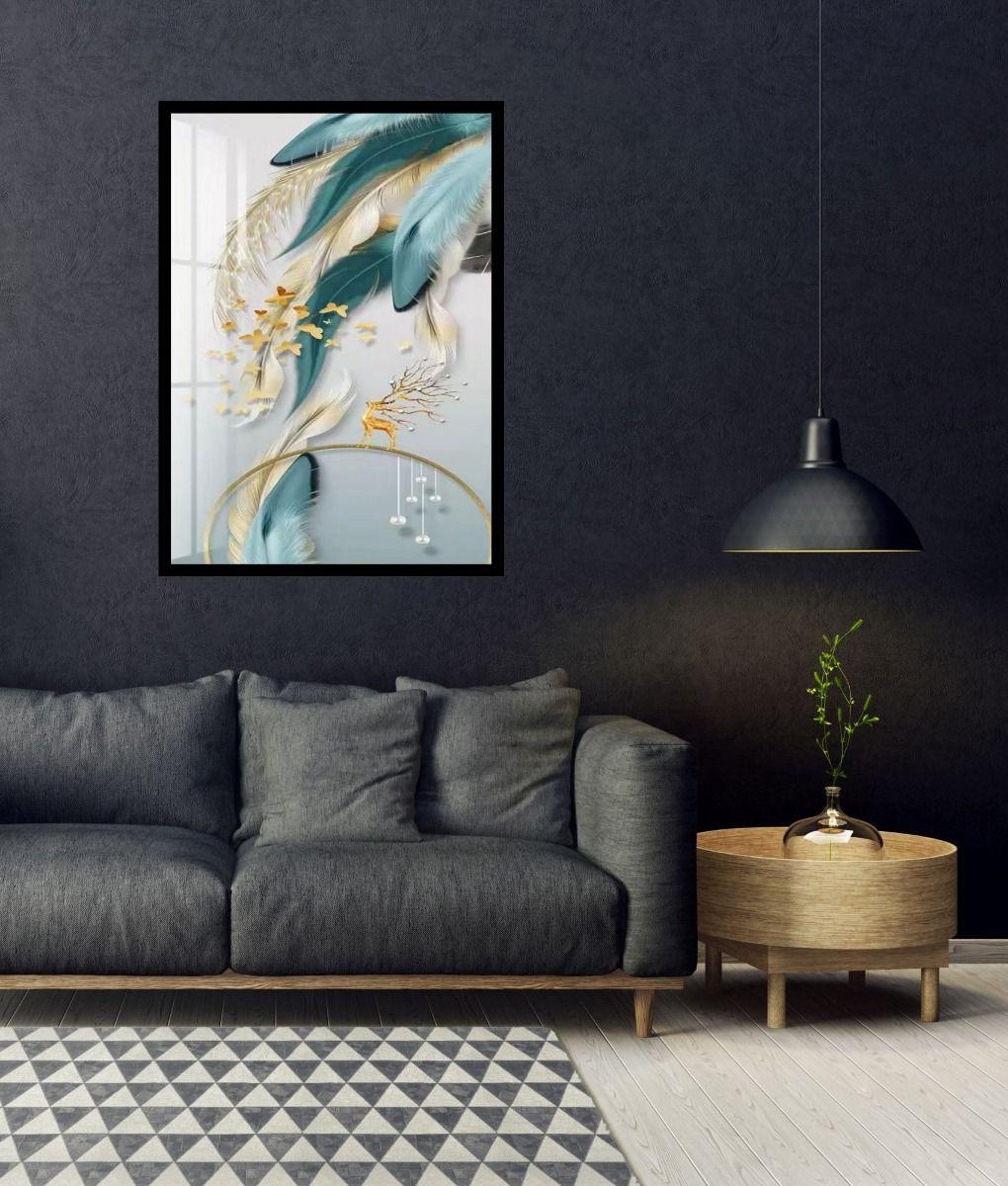 Cuadro Decorativo Pared Abstracto Minimalista Moderno Jhn-5