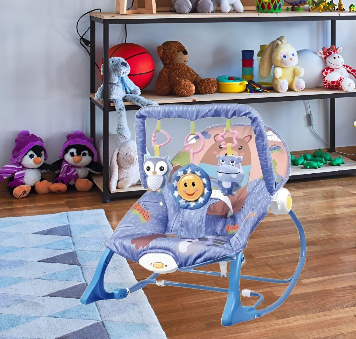 Silla Bebés Columpio Gimnasio Mecedora Musical Plegable Jhn-7