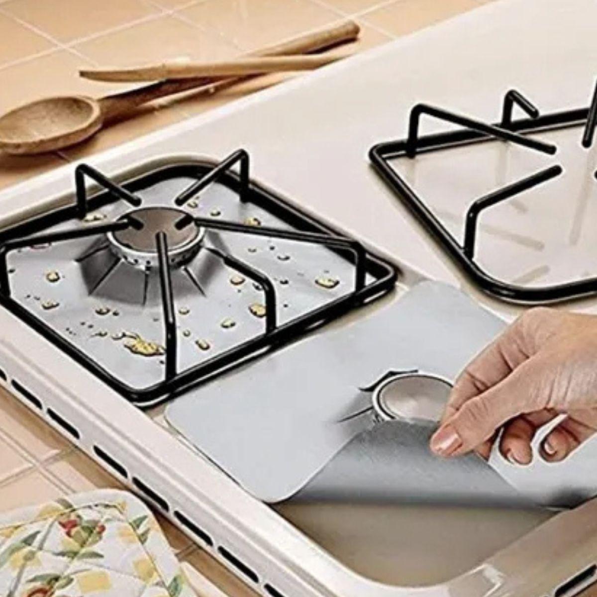 Set 5 Papel Aluminio Lámina Protectora Reutilizable Jhn-3