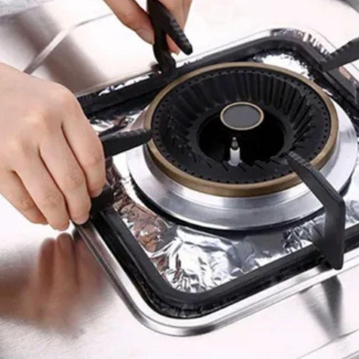 Set 5 Papel Aluminio Lámina Protectora Reutilizable Jhn-4