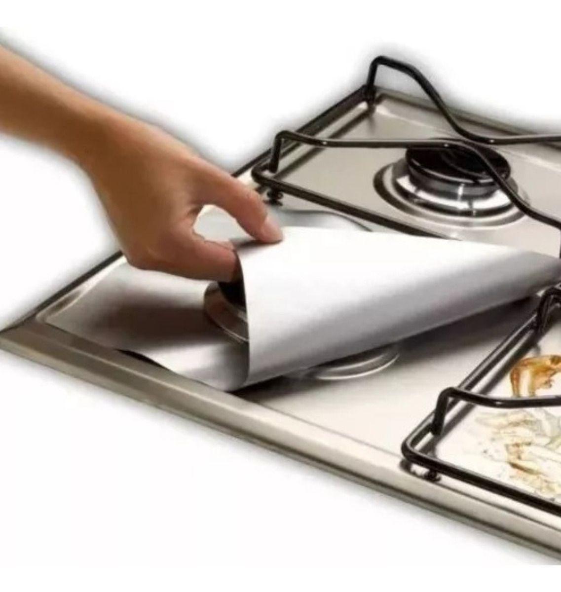 Set 5 Papel Aluminio Lámina Protectora Reutilizable Jhn-7