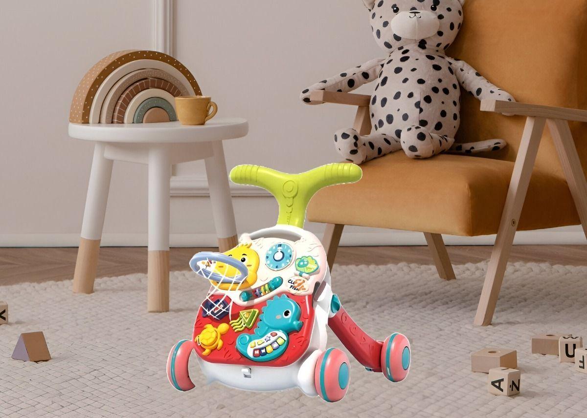 Andador Multifuncional Bebé Teclado Musical Educativo Jhn-7