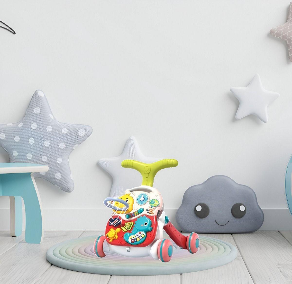 Andador Multifuncional Bebé Teclado Musical Educativo Jhn-9