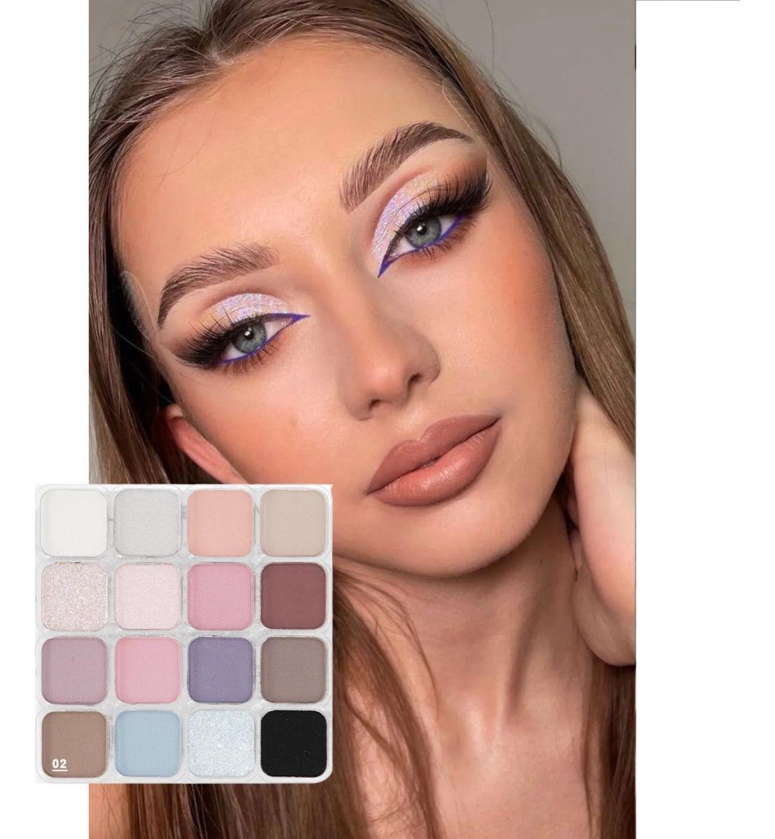 Sombra de Ojos Paleta Multifuncional Polvo Jhn-7