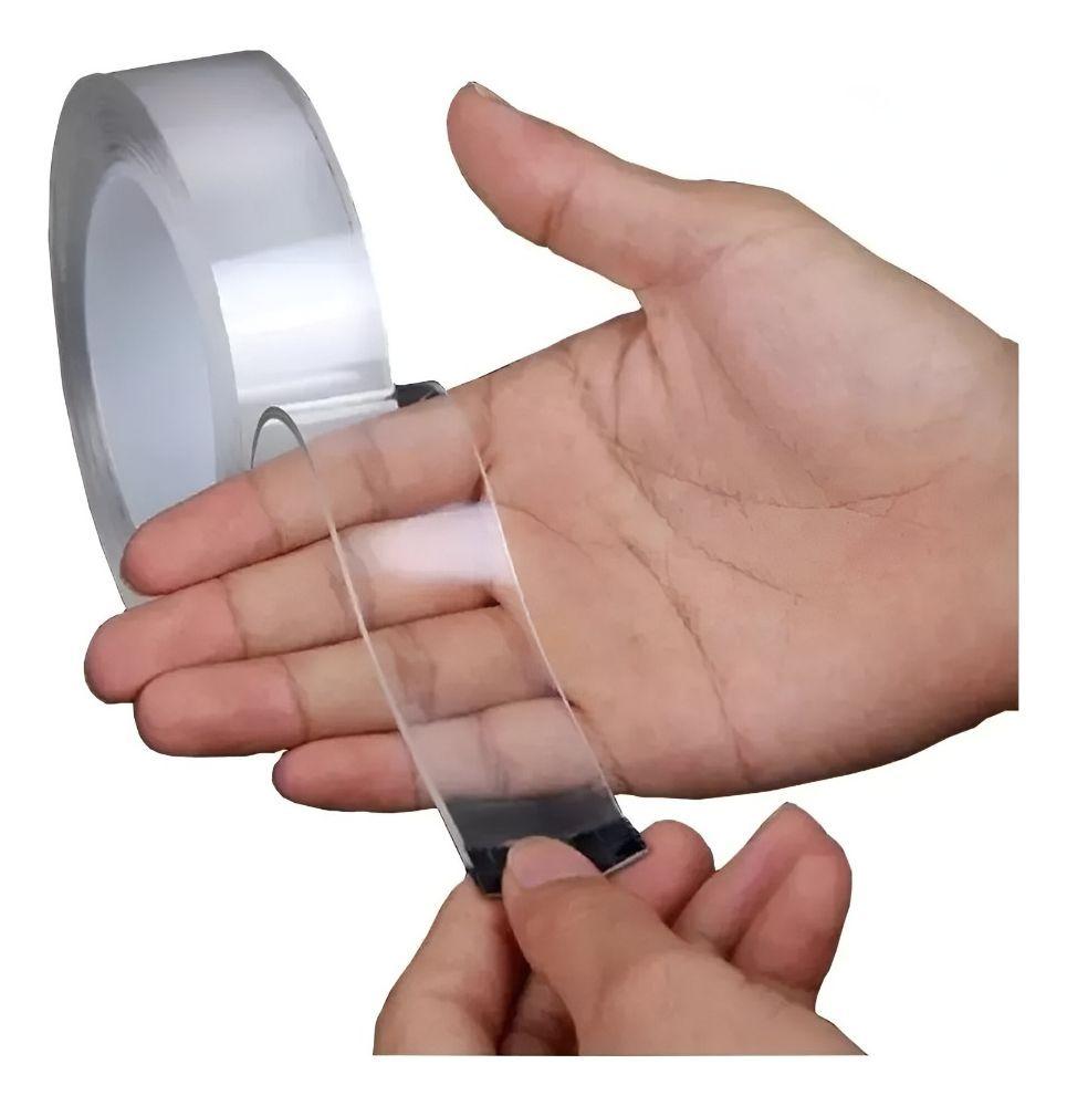 Set 3 Cinta Multiusos Adhesiva Gel Doble Cara 30mm Jhn-2