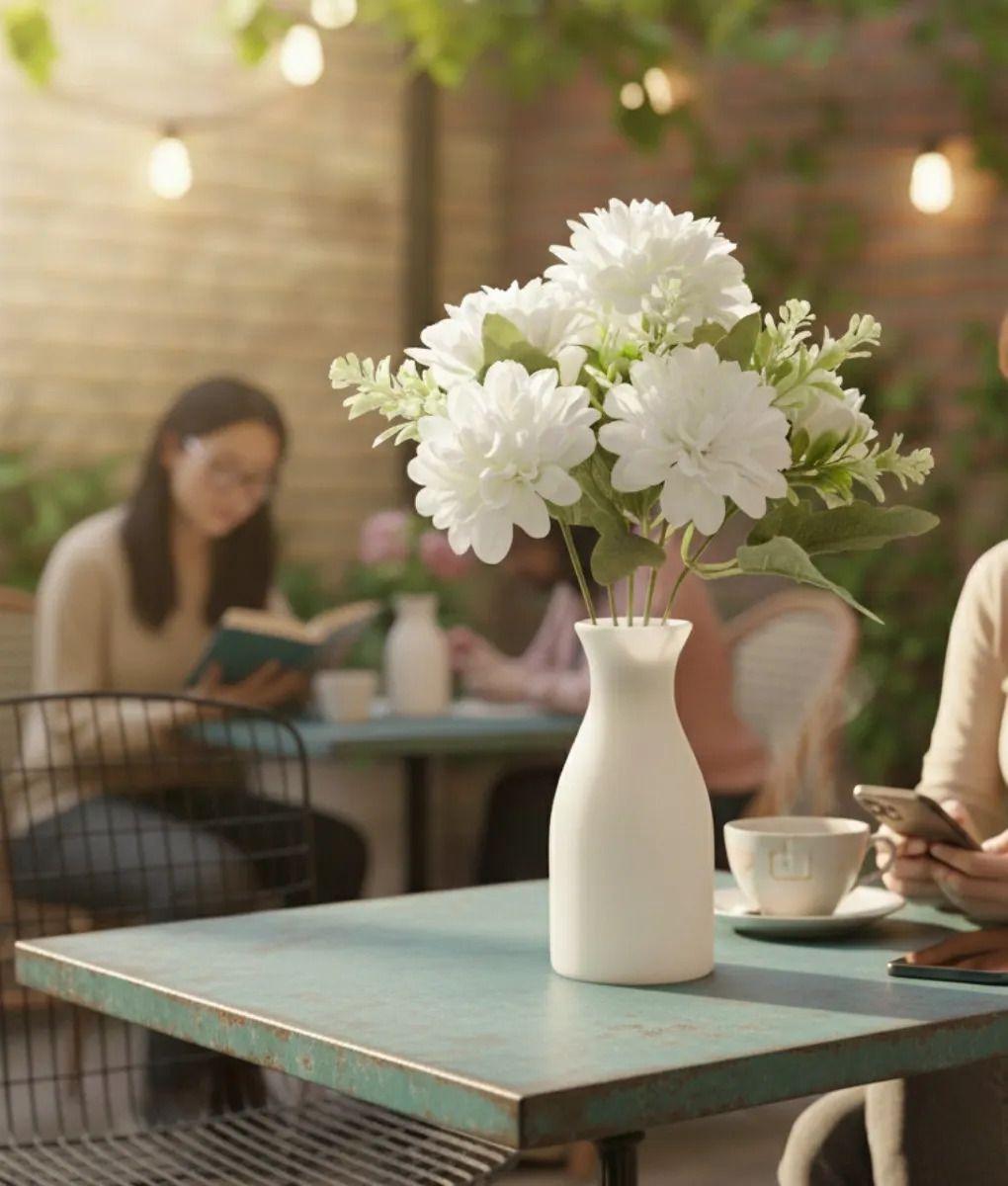 Set 4 Ramo Floral Artificial Fantasía Encanto Campestre Jhn-4