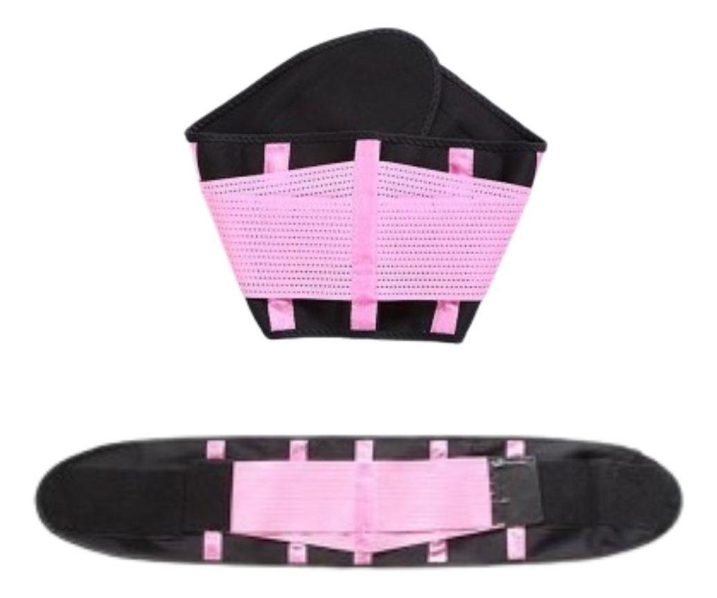 SET 2 FAJAS MOLDEADORA REDUCTOR CINTURA HOMBRES MUJERES LAU-0