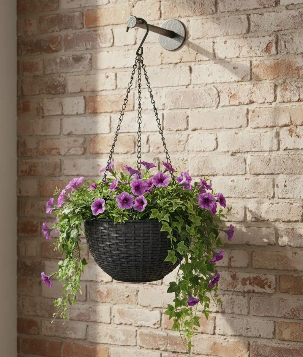 Set 2 Macetero Decorativo Colgante Adorno Techo Hogar Jhn-6