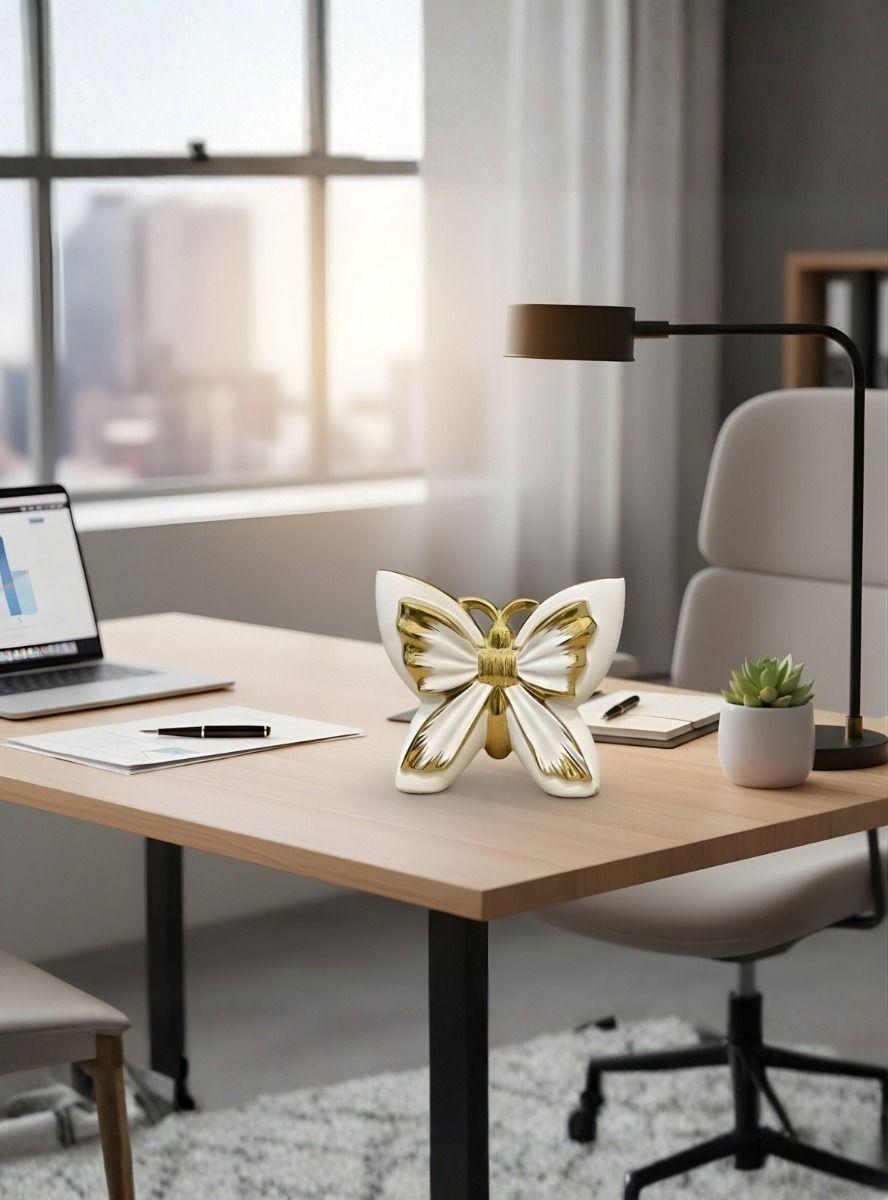 Florero Decorativo Diseño Figura Mariposa Moderna Jhn-6