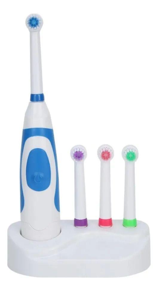 Cepillo Dental Eléctrico Portátil Pilas Cabezal Repuesto ALJ-0