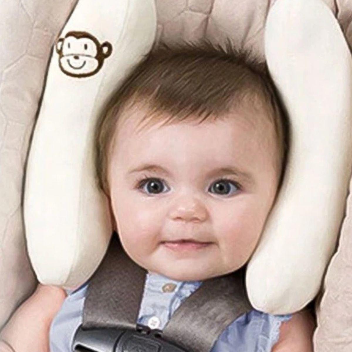 COJIN ALMOHADA SOPORTE CABEZA CUELLO AJUSTA SUAVE BEBE LAU-1