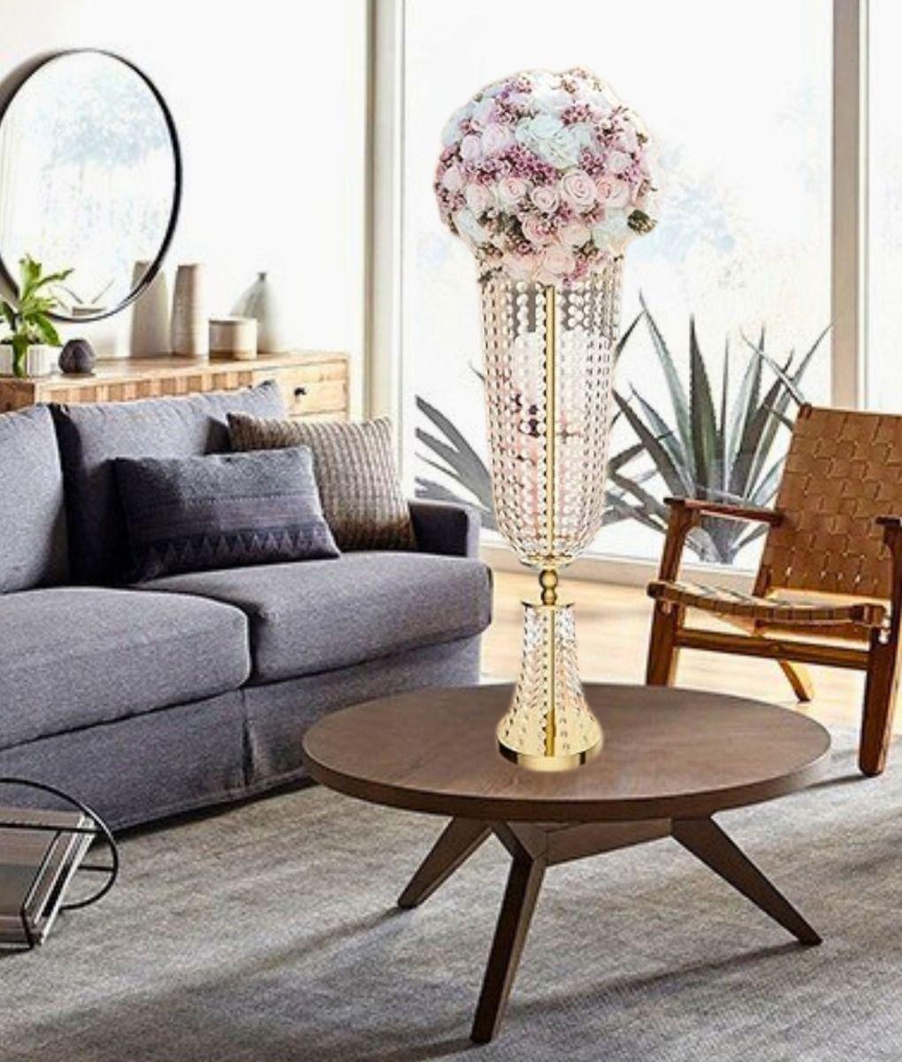 Florero Decorativo Centro Mesa Alto Soporte Flores 102cm Jhn-6
