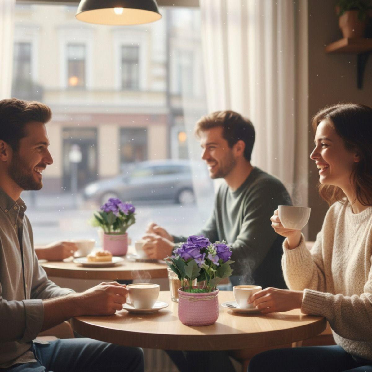 Set 2 Planta Decorativa Artificial Rosas Elegancia Hogar Jhn-2