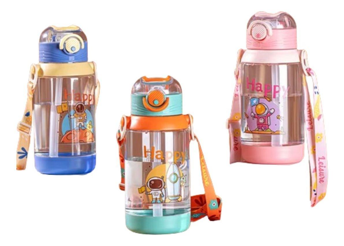 SET 2 BOTELLAS DE AGUA PARA DEPORTE INFANTIL NIÑOS LAU-4