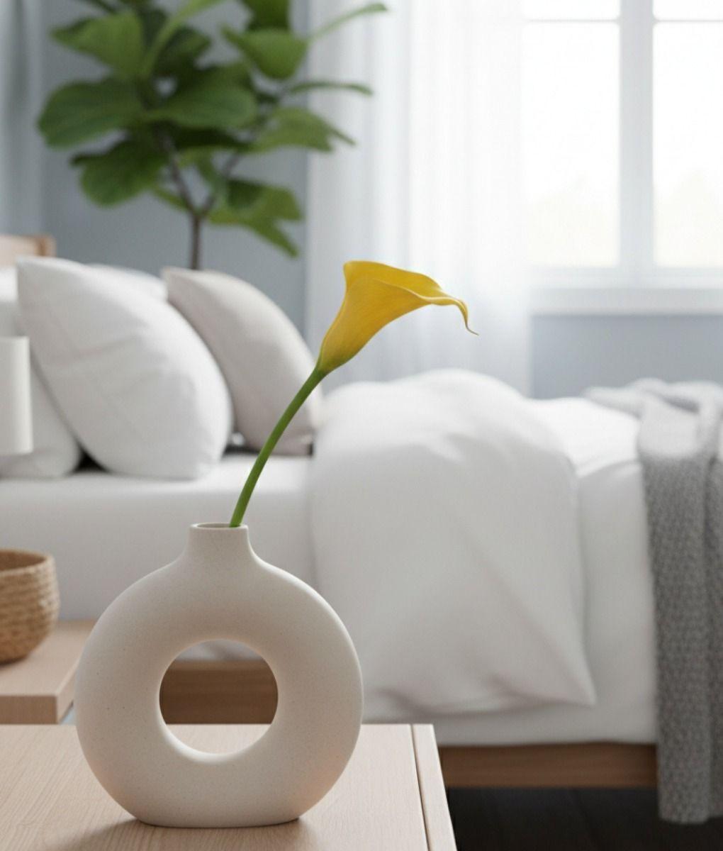 Florero Decorativo Diseño Conceptual Jarrón Adorno Hogar Jhn-5