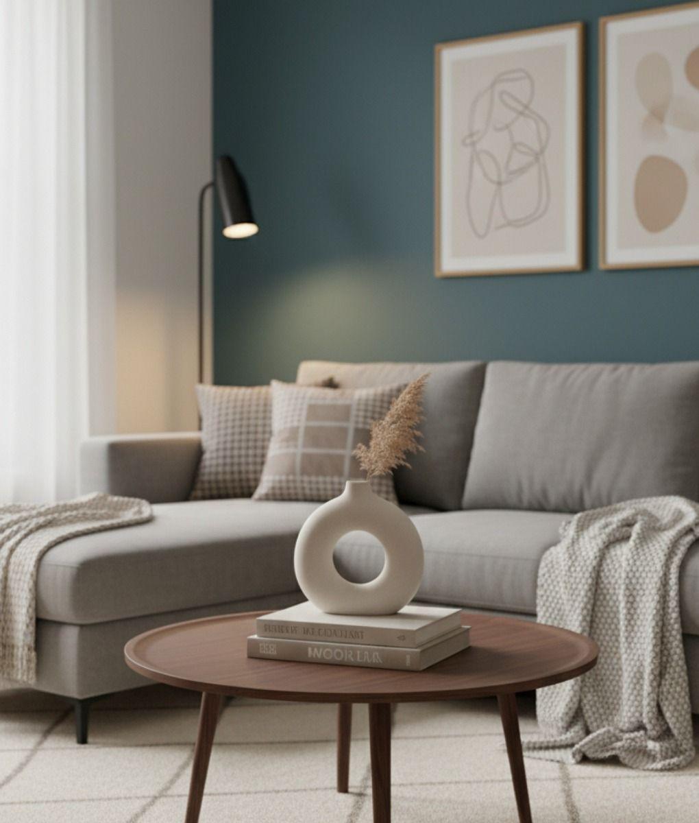 Florero Decorativo Diseño Conceptual Jarrón Adorno Hogar Jhn-7