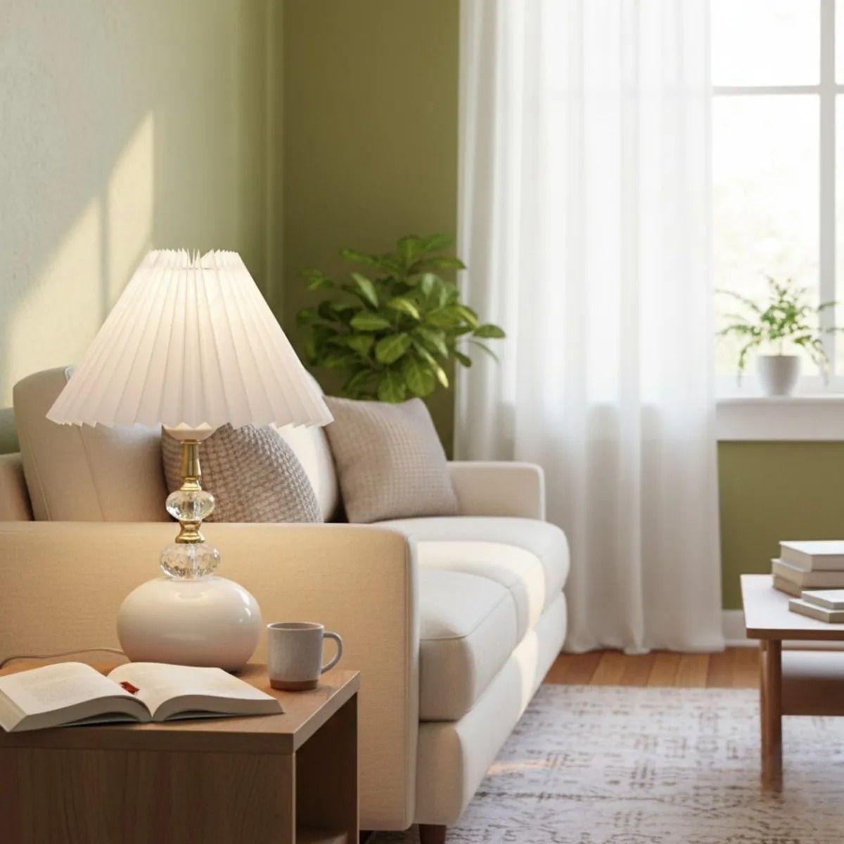Lámpara Decorativa Mesa Estilo Elegante Diseño Retro Jhn-7
