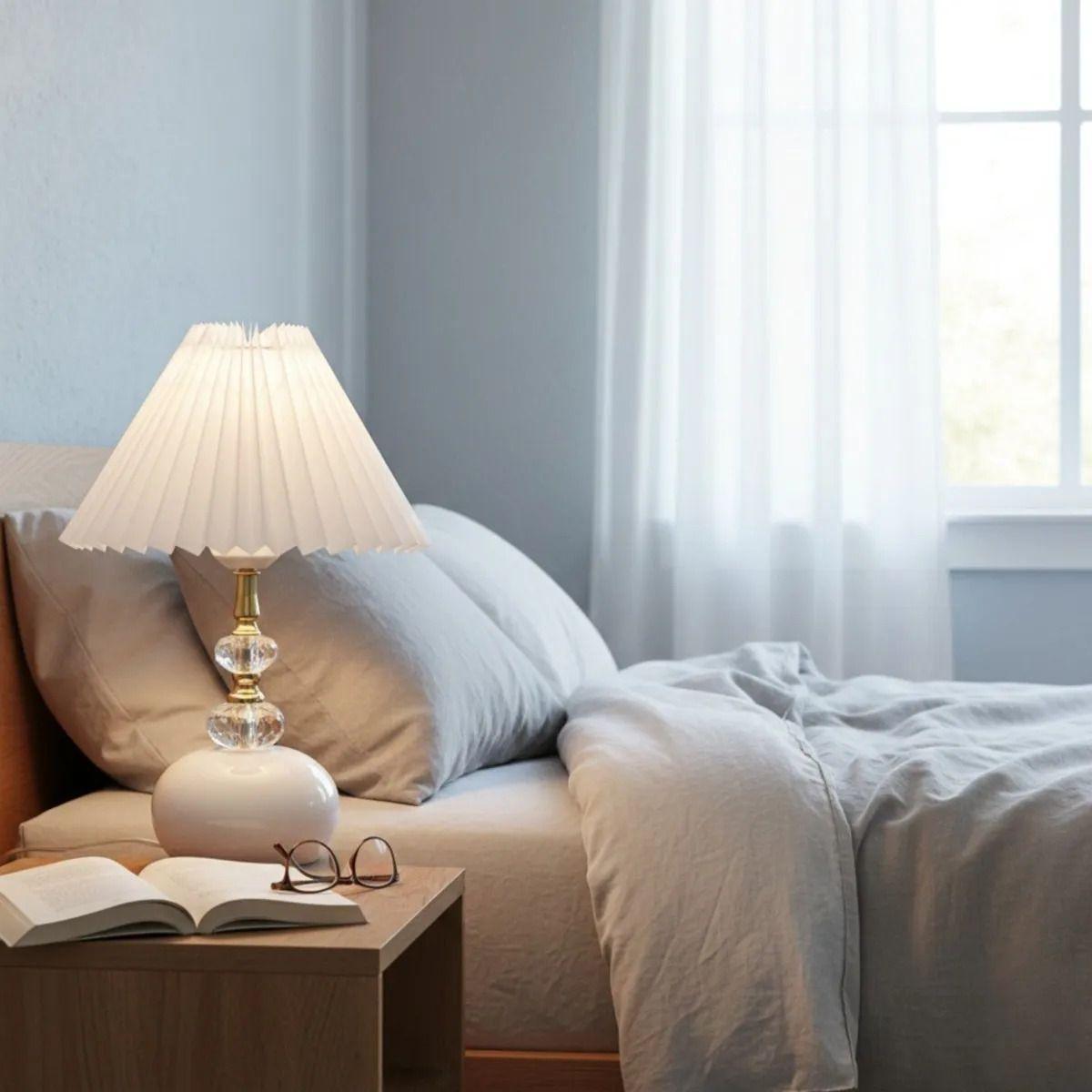 Lámpara Decorativa Mesa Estilo Elegante Diseño Retro Jhn-8