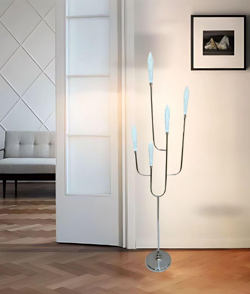 Lámpara Pie Decorativa Elegante Candelabro Moderno Jhn-7