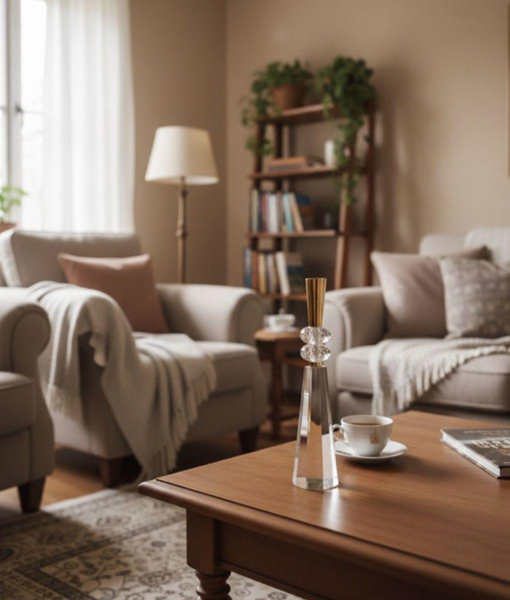 Set 2 Portavelas Decorativo Lujo Centro Mesa Evento Jhn-8