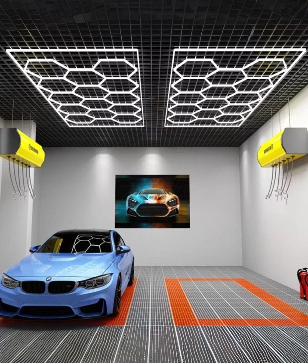 Lámpara Decorativa Panel Techo Diseño Geométrico 3D Jhn-6