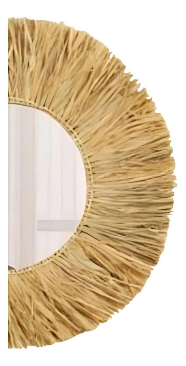 Espejo Pared Decorativo Naturalista Moderno Adorno Hogar Jhn-2