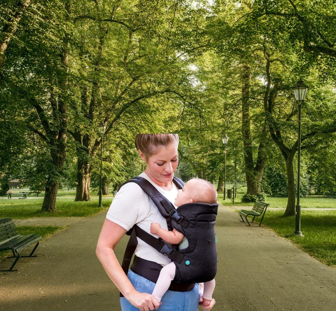 Portabebe Cangurera Cargador Ergonomico Infantil Bebe Lau-7