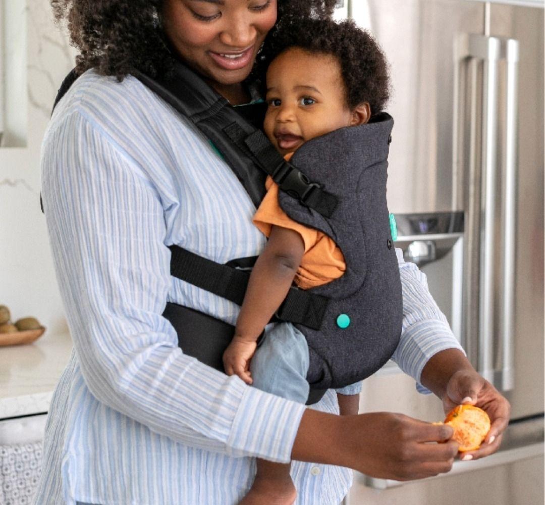 Portabebe Cangurera Cargador Ergonomico Infantil Bebe Lau-8