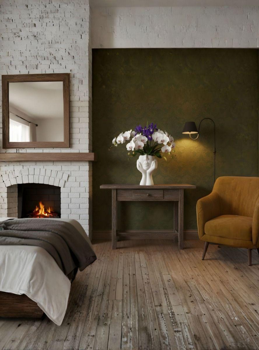 Florero Decorativo Rostro Humano Minimalista Adorno Jhn-8